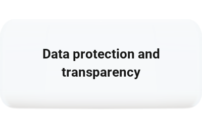 AI CRM data protection and transparency