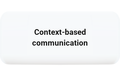 Context based communication with task management software