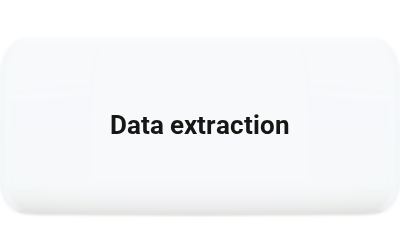 Automatic data extraction as a feature of project management with AI.