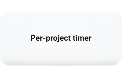 Per-project timer in project time tracking software.