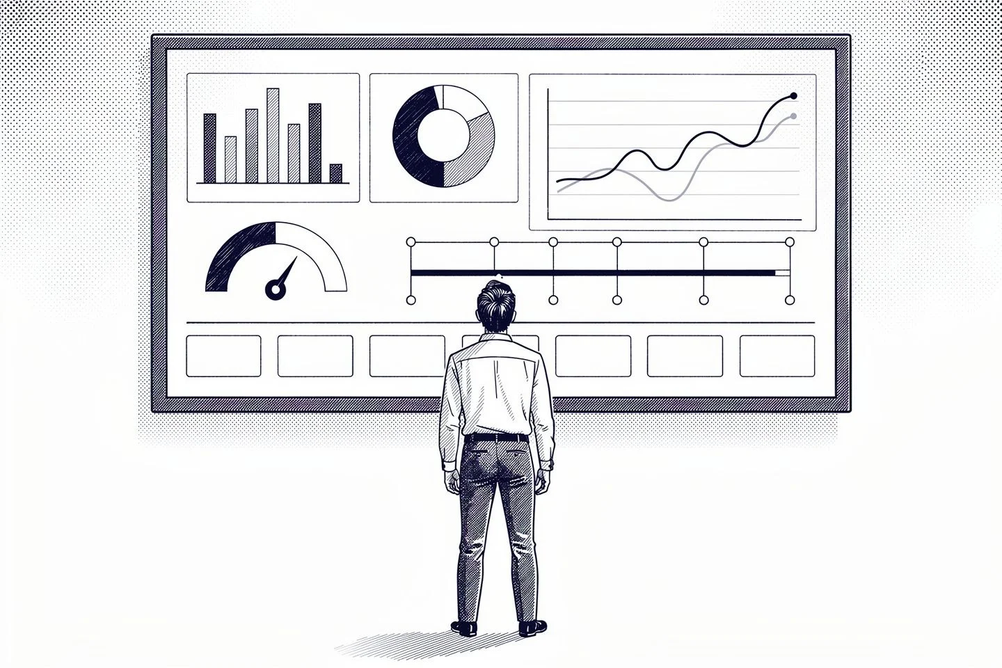 A project lead keeps deadlines, hours and status in view with project tracking software